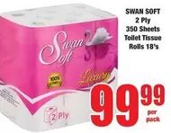 Toilet Tissue Rolls 18's