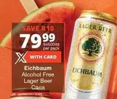 Alcohol Free Lager Beer Cans