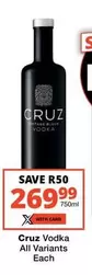 Cruz - Vodka All Variants