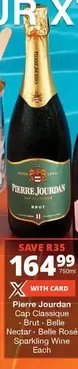 Pierre Jourdan - Cap Classique Brut Belle Nectar Belle Rose Sparkling Wine