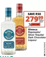 Olmeca - Reposado/ Silver Tequila/ Dark Chocolate Liqueur