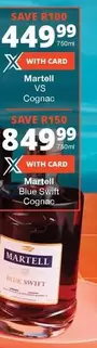 VS Cognac, Blue Swift Cognac