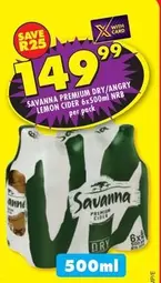 Savanna - PREMIUM DRY/ANGRY LEMON CIDER