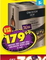 Drostdy Hof - CLARET RED/ ADELPRACHT WHITE WINE