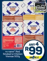 Red, Smoked or Chicken Viennas