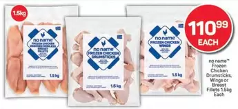 Frozen -  Chicken Drumsticks, Wings or Breast Fillets