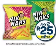 Simba - Nik Naks Maize Snack