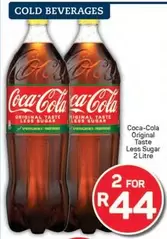 Coca cola - Original Taste Less Sugar