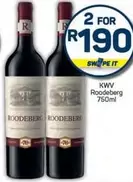 KWV - Roodeberg