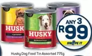 Husky - Dog Food Tin Assorted