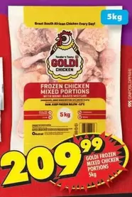 Goldi - FROZEN CHICKEN MIXED PORTIONS