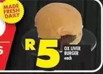 Daily - OX LIVER BURGER