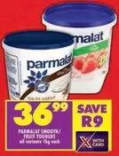 Parmalat - SMOOTH/FRUIT YOGHURT