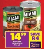 Miami - BRAAI RELISH/SESHEBO
