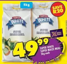 Super White - SUPER MAIZE MEAL