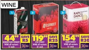 Robertson Winery - WINE