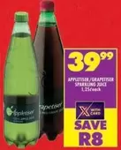 APPLETISER/GRAPETISER SPARKLING JUICE