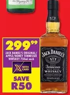 Jack Daniel's - ORIGINAL/ APPLE/HONEY TENNESSEE WHISKEY