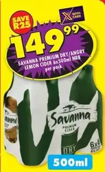 Savanna - PREMIUM DRY/ANGRY LEMON CIDER