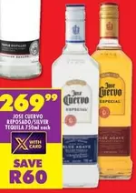 Jose Cuervo - JOSE CUERVO REPOSADO/SILVER TEQUILA