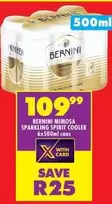 Bernini - MIMOSA SPARKLING SPIRIT COOLER