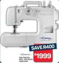 Sew Machine 889 - 43X Stitch Application