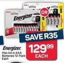 Energizer - Max AA or AAA Batteries