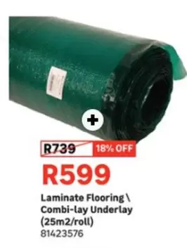 Laminate Flooring Combi-lay Underlay
