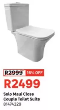 Maui Close Couple Toilet Suite