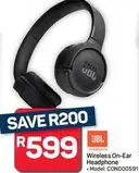 jbl - Wireless On-Ear Headphone