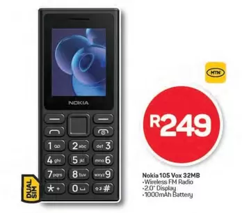 Nokia - 105 Vox 32MB