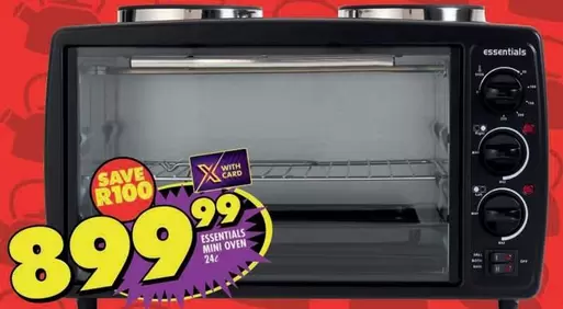 Essentials - ESSENTIALS MINI OVEN 26L