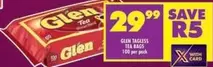 Glen - Tagless Tea Bags