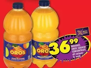 Oros - OROS Squash Concentrate