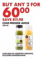COLD PRESSED JUICES