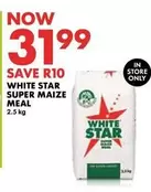 White Star - SUPER MAIZE MEAL