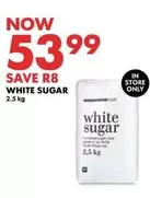 WHITE SUGAR