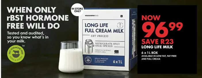 LONG LIFE MILK