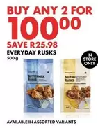 Everyday - EVERYDAY RUSKS