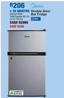 Total - Double-Door Bar Fridge