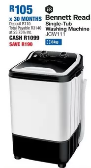 Total - Single-Tub Washing Machine JCW111