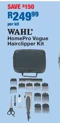 Wahl - HomePro Vogue Hairclipper Kit