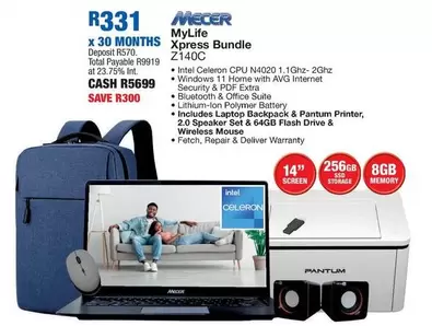 Mecer - MyLife Xpress Bundle Z140C