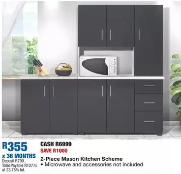 Total - 2-Piece Mason Kitchen Scheme