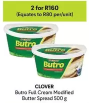 Clover - Butro Full Cream Modified Butter Spread