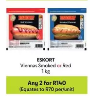 Eskort - Viennas Smoked or Red