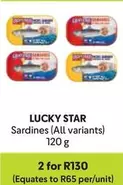Lucky Star - Sardines