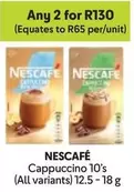 Nescafé - Cappuccino 10's