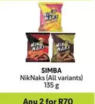 Simba - NikNaks (All variants)
