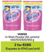 Vanish - In-Wash Powder